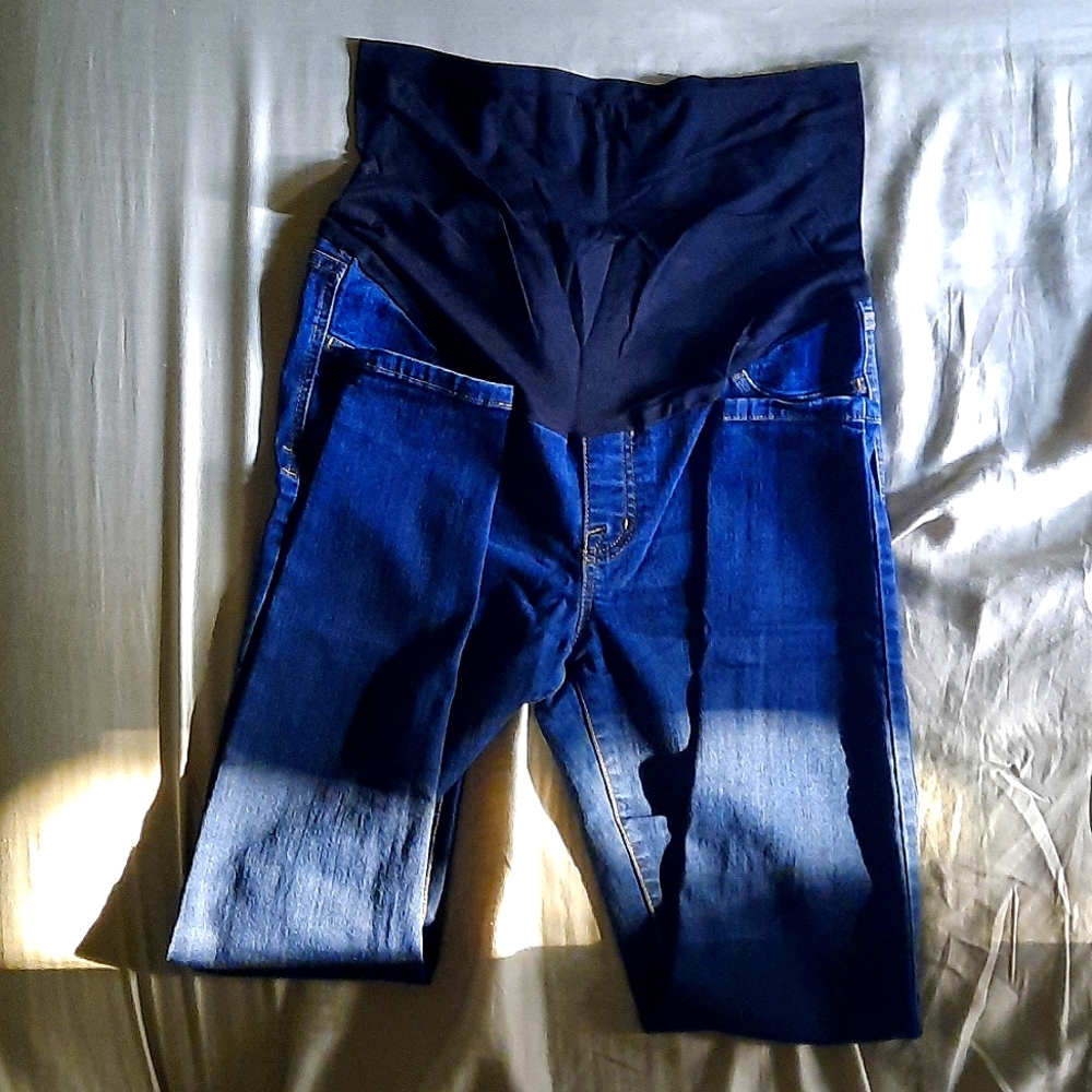 Over the belly maternity pants
